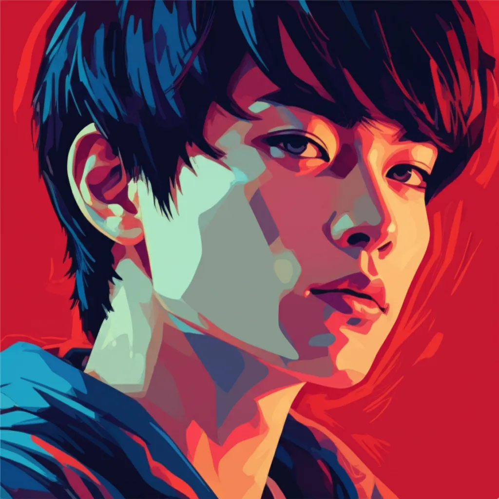 Artistic portrait of Rio Kanno