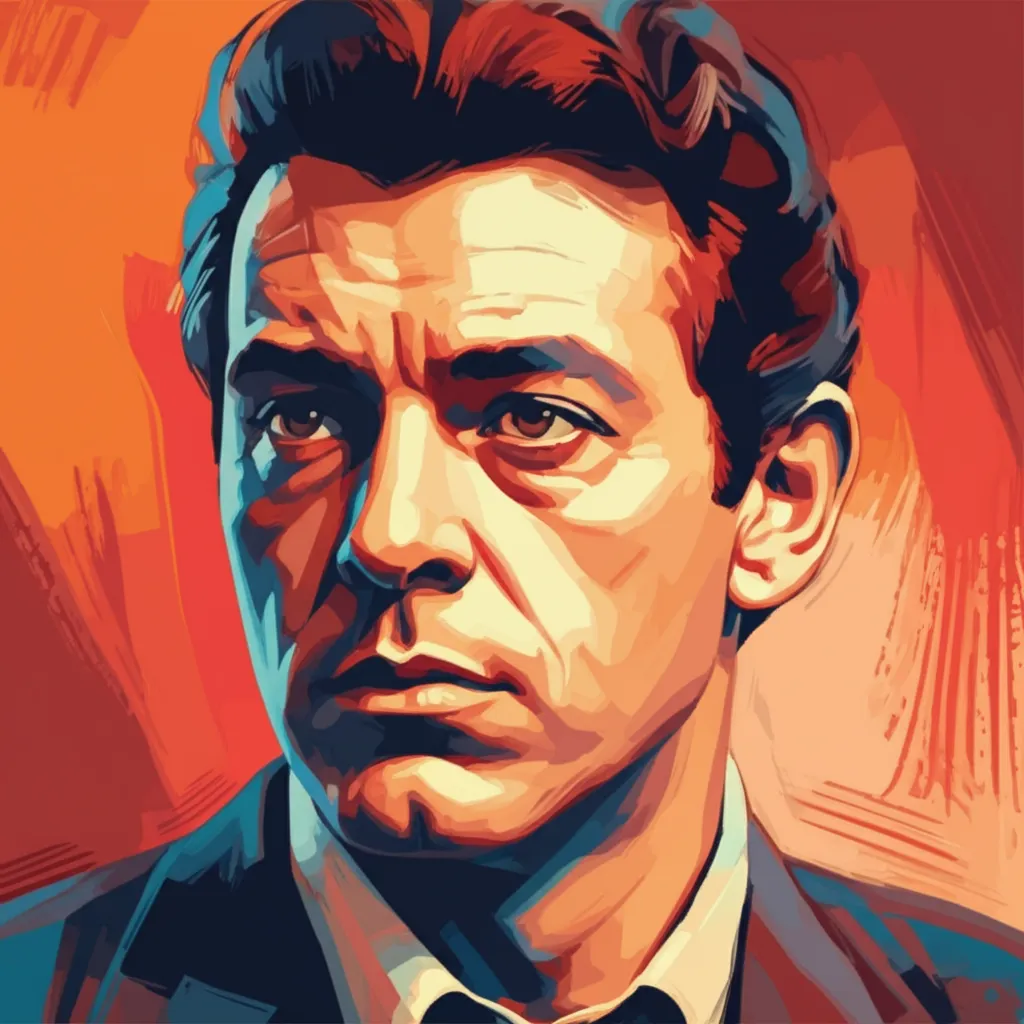 Artistic portrait of William Sylvester