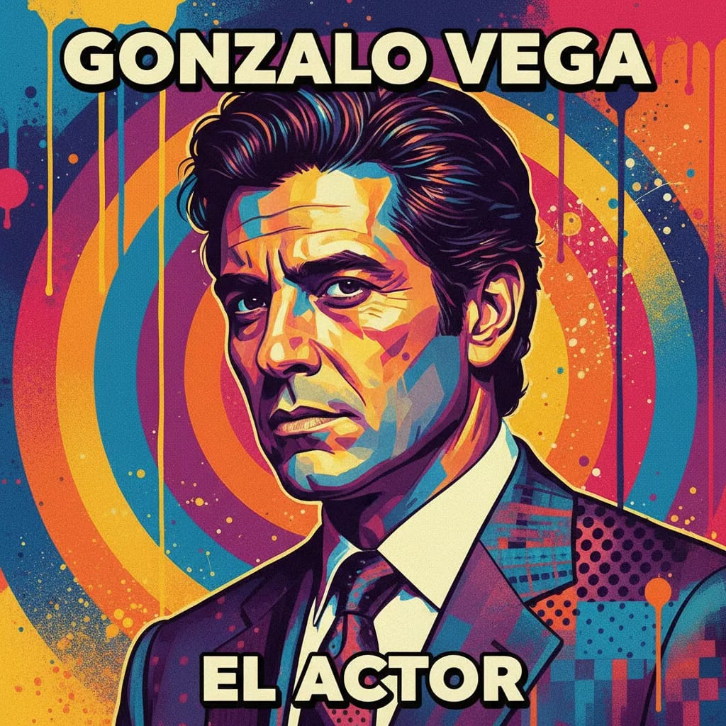 Artistic portrait of Gonzalo Vega