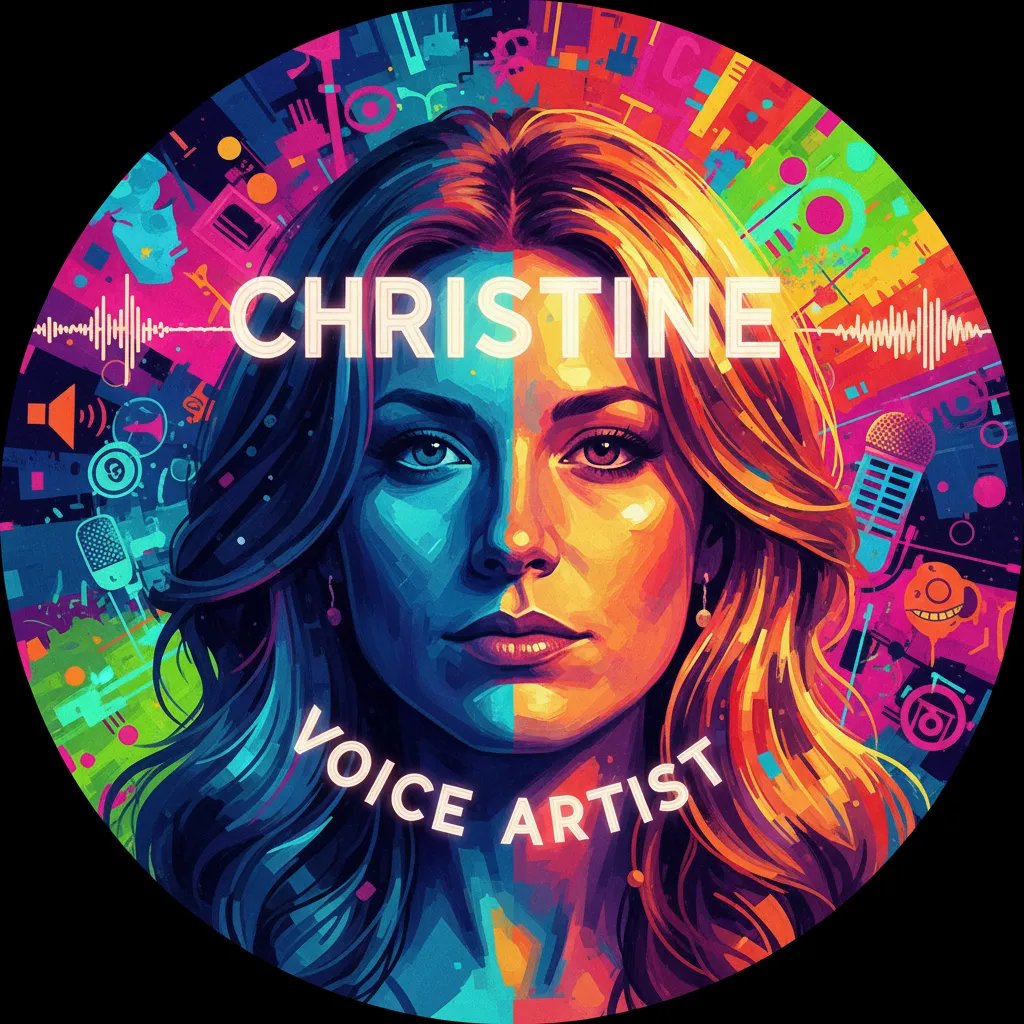 Artistic portrait of Christine Cavanaugh