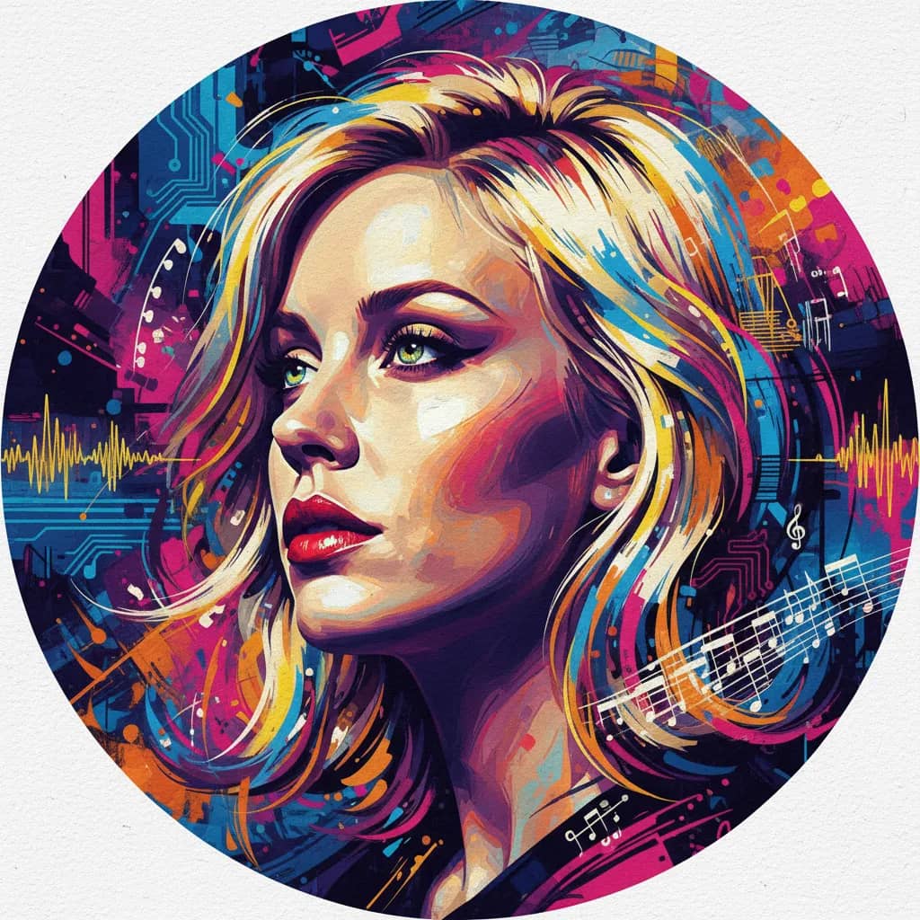 Portrait of Debbie Harry