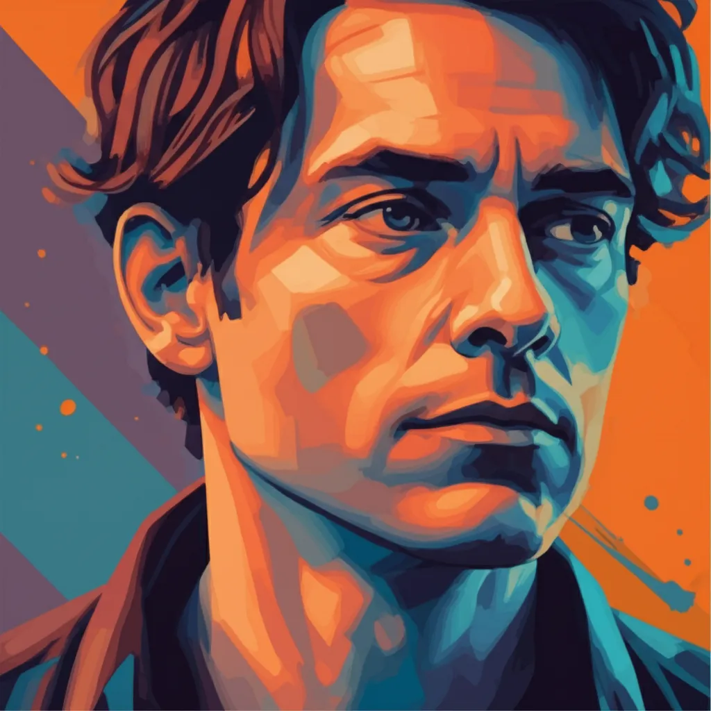 Artistic portrait of Andrew Kevin Walker