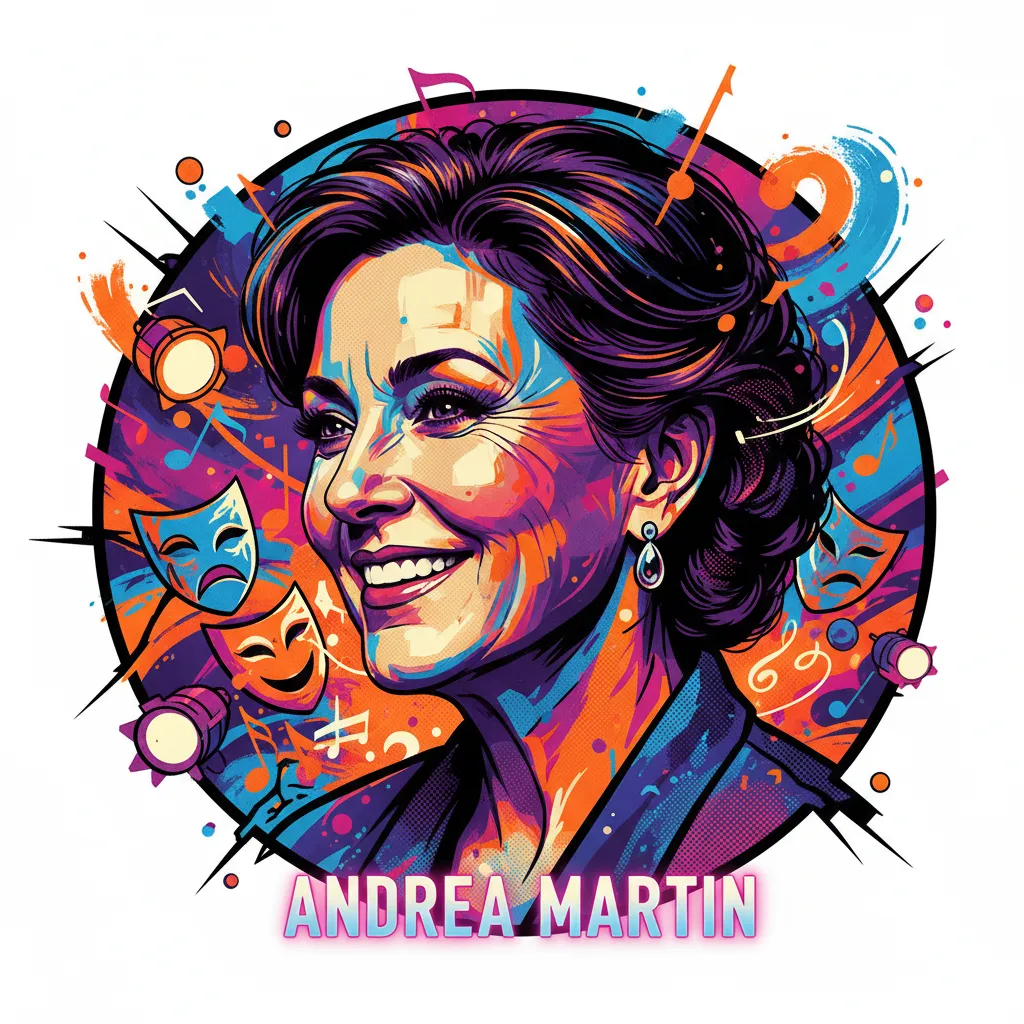 Artistic portrait of Andrea Martin