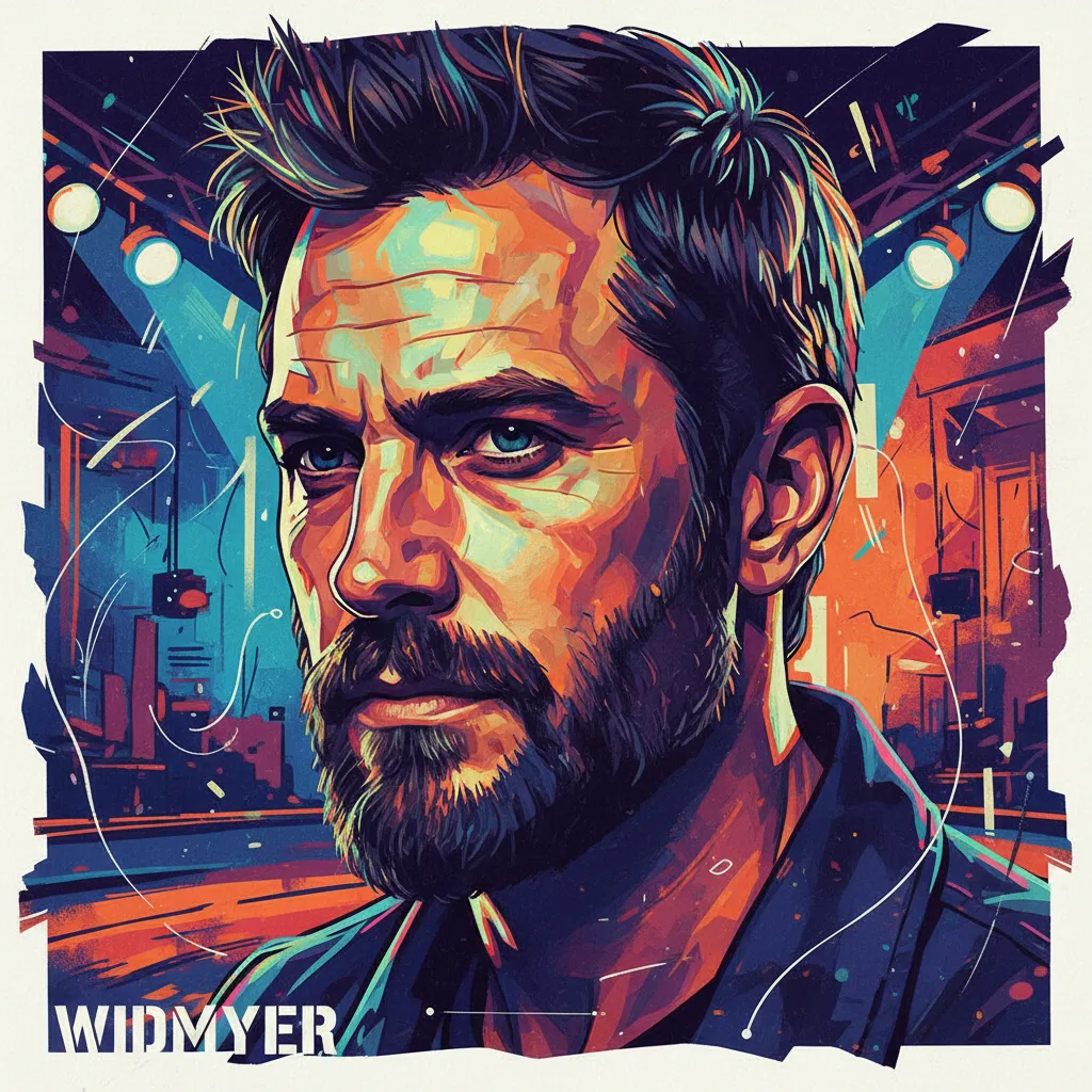 Artistic portrait of Dennis Widmyer