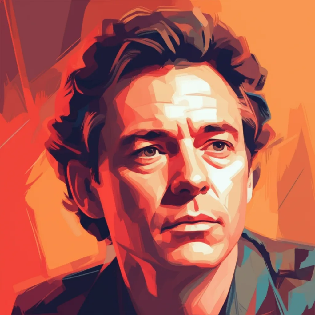 Artistic portrait of Peter Marquardt