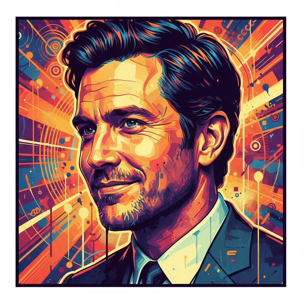 Artistic portrait of Jason Lee