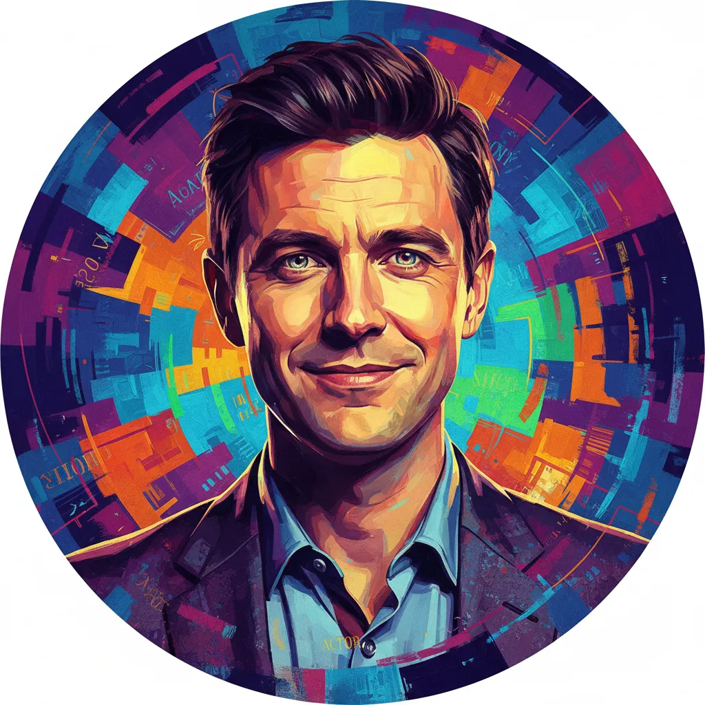 Artistic portrait of Nicholas Burns