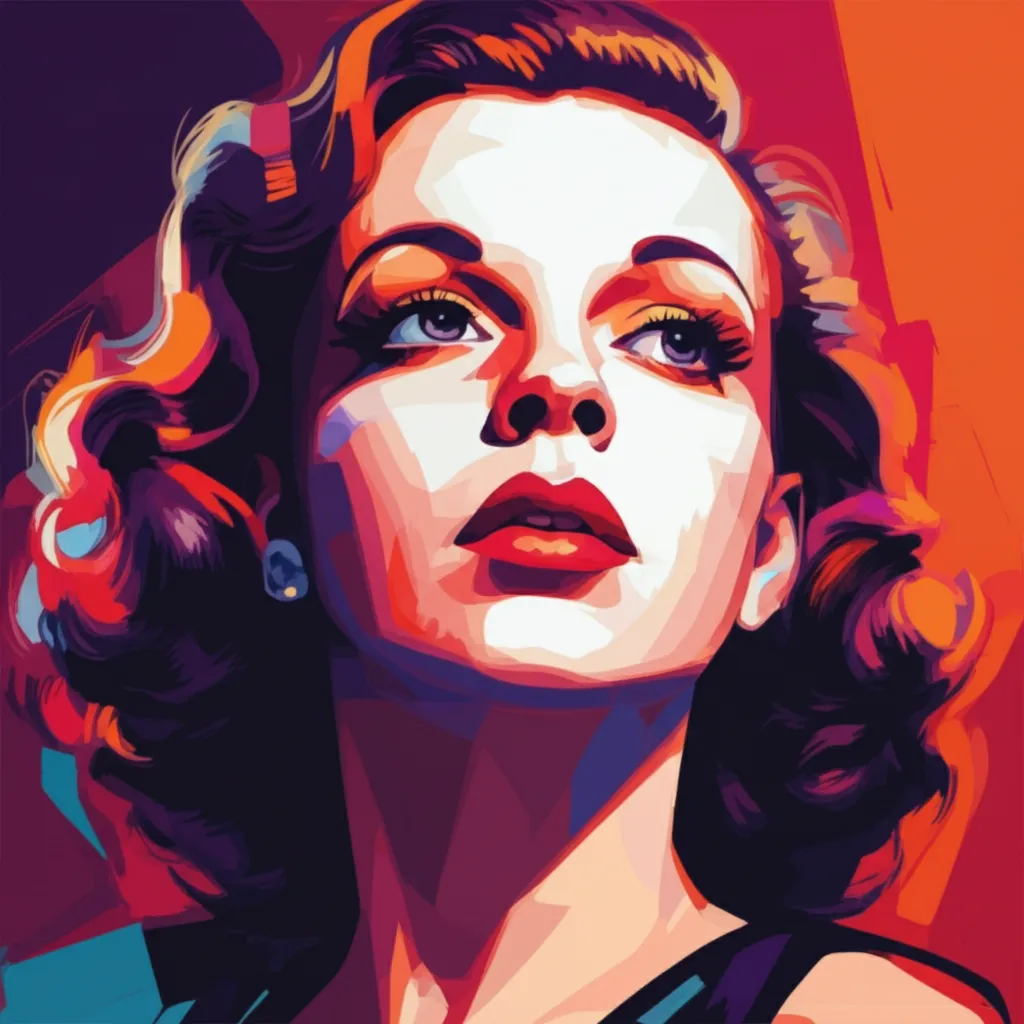 Portrait of Judy Garland