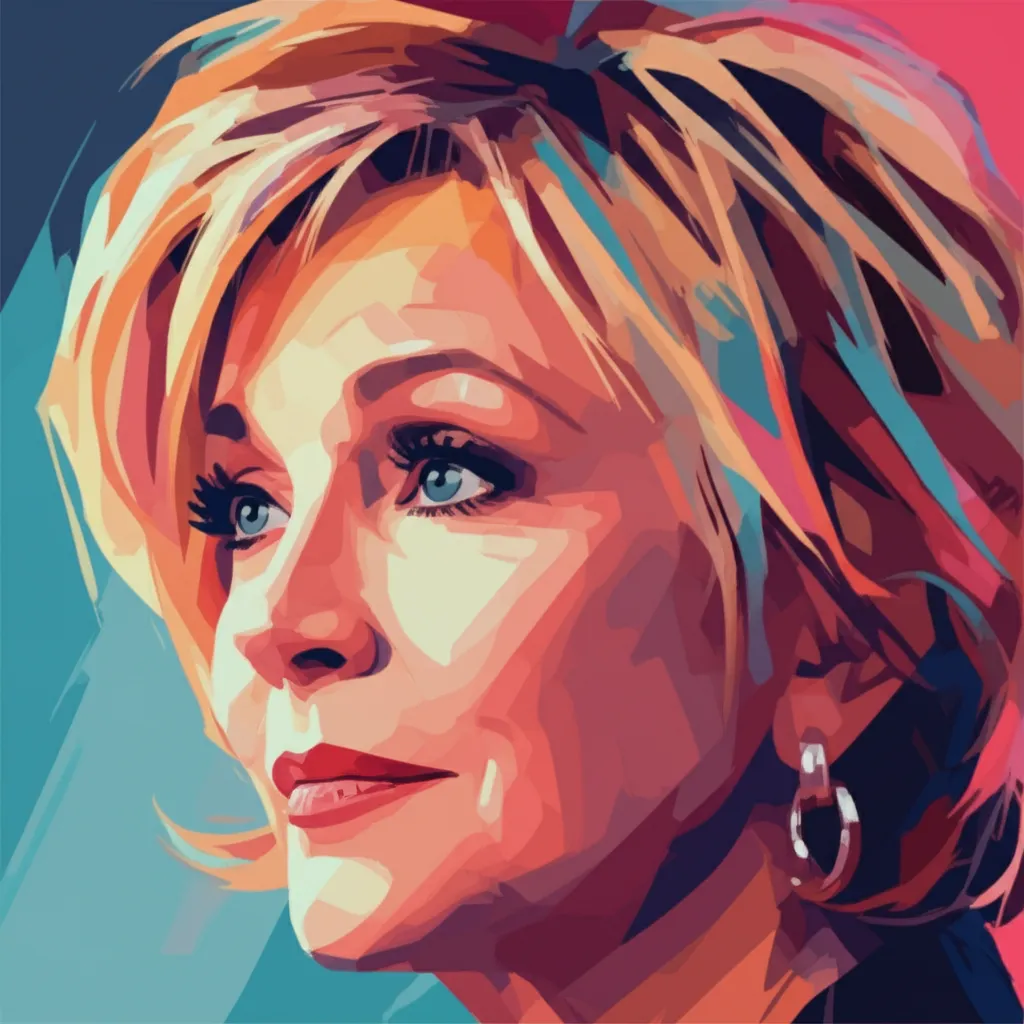 Artistic portrait of Jean Smart