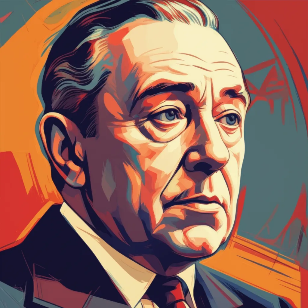 Artistic portrait of Cecil Parker