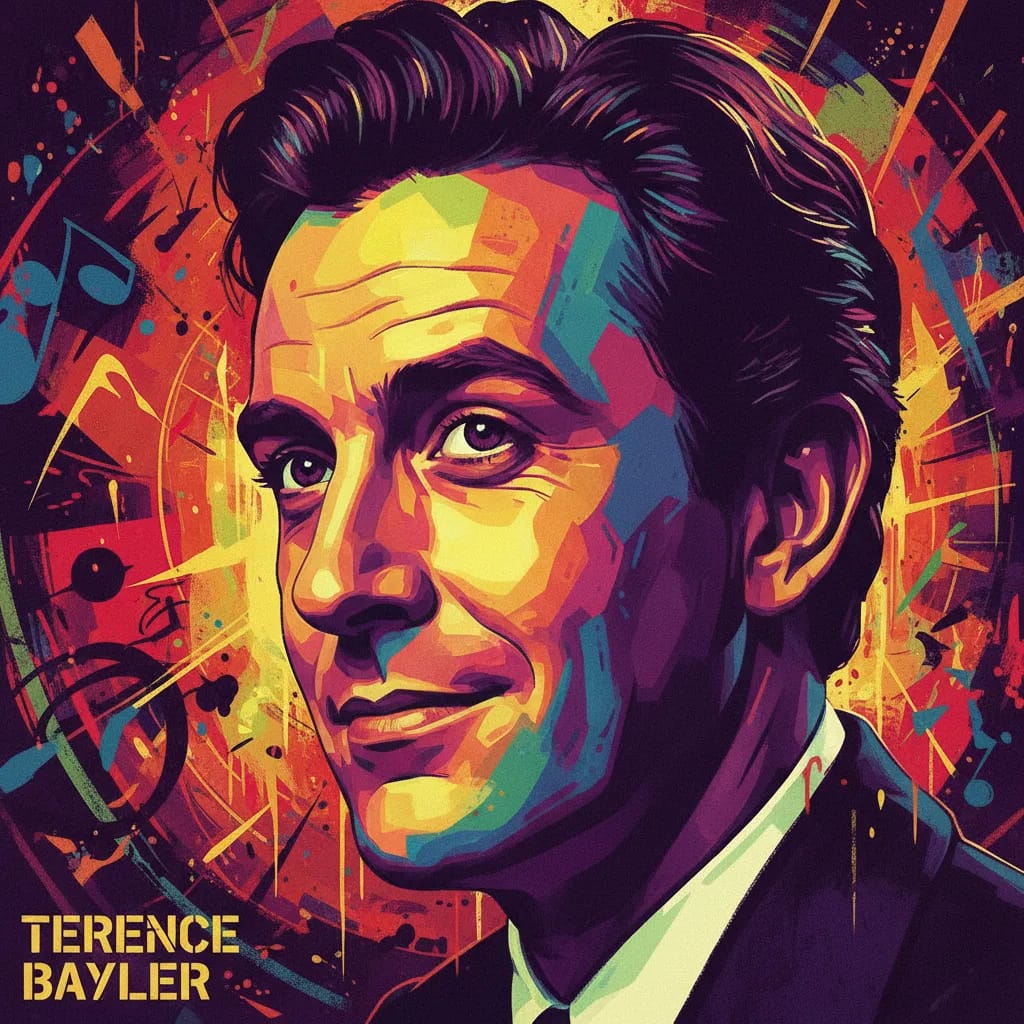 Artistic portrait of Terence Bayler