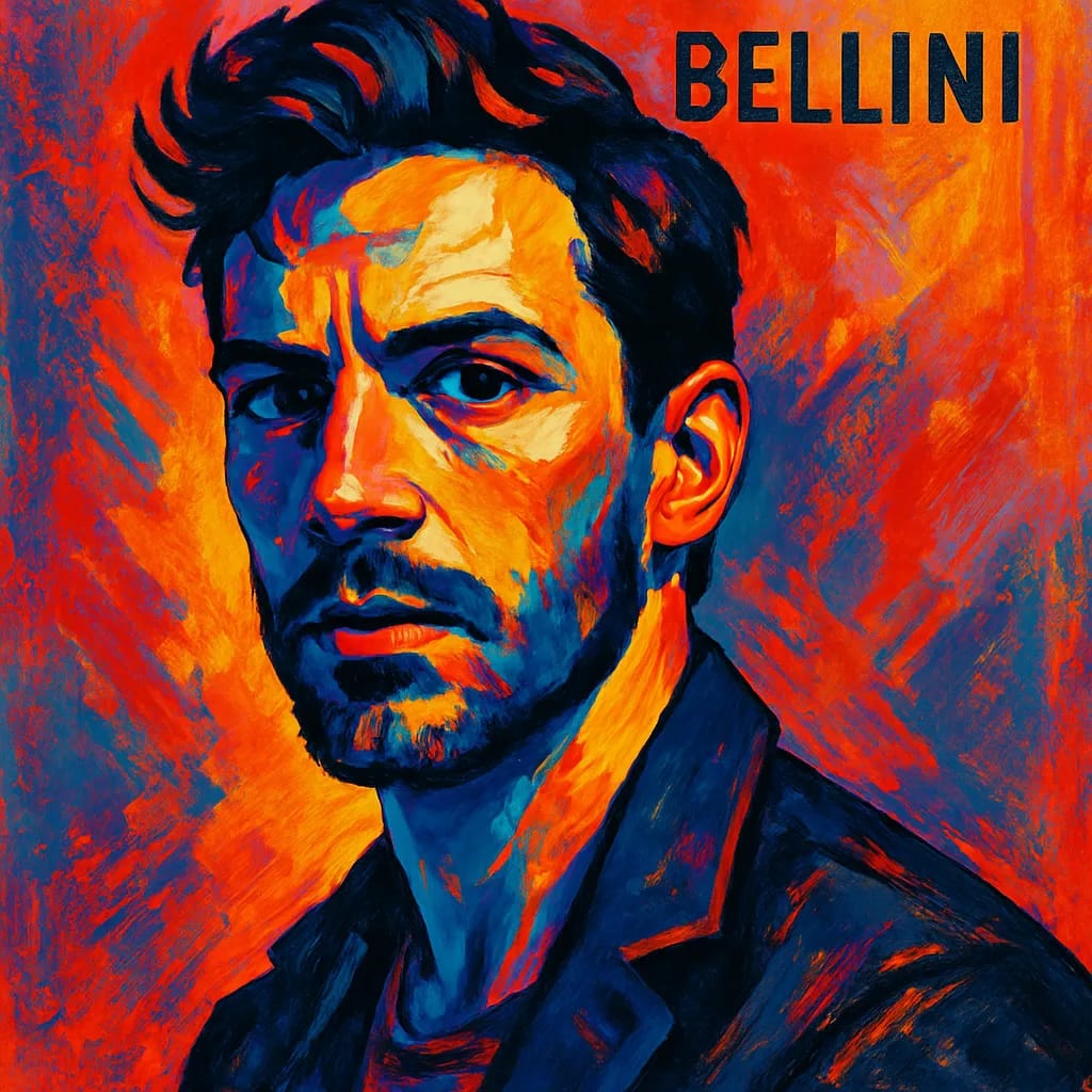 Artistic portrait of Danny Bellini