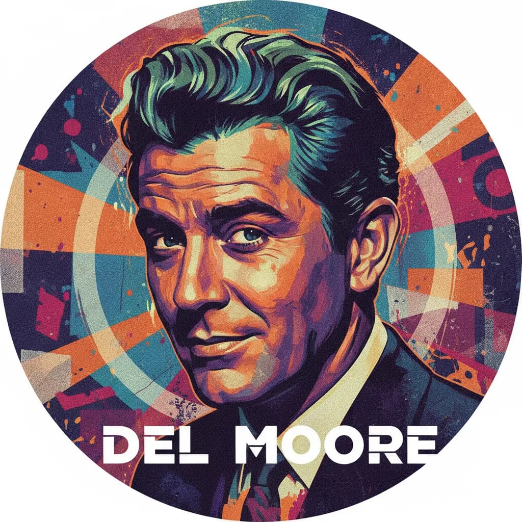 Artistic portrait of Del Moore