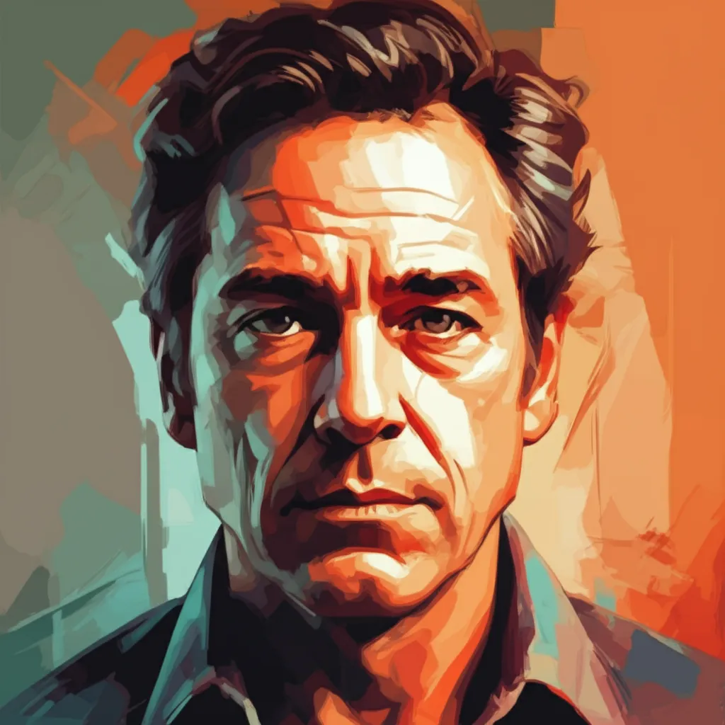 Artistic portrait of James Jude Courtney