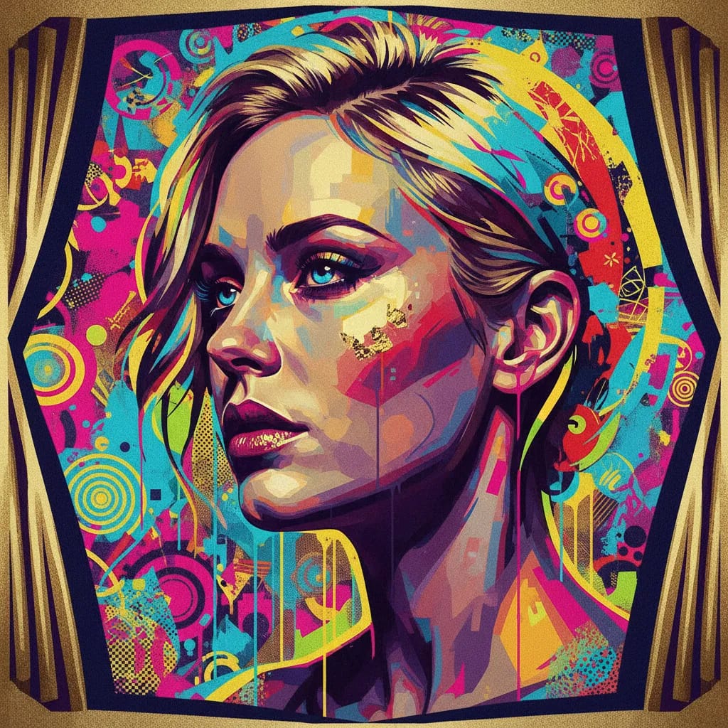 Artistic portrait of Rachael Taylor
