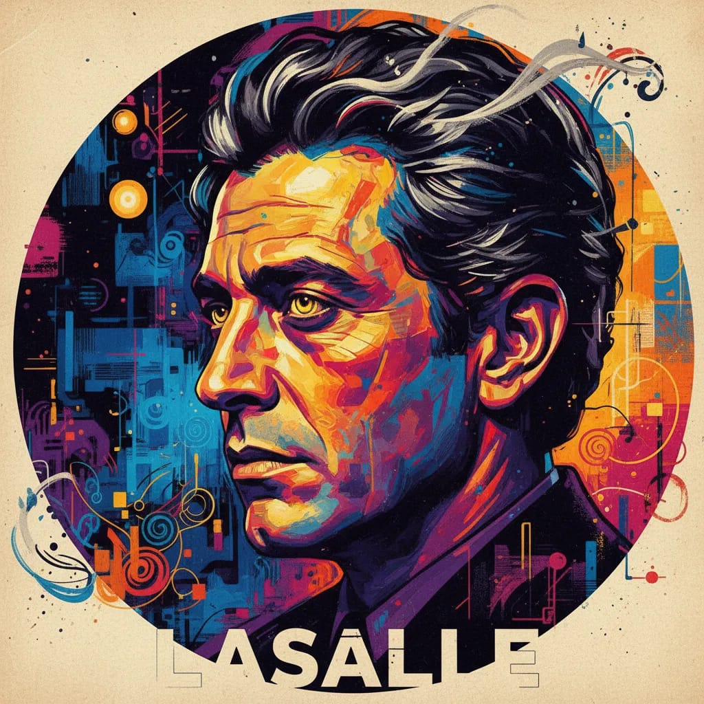 Artistic portrait of Martin LaSalle