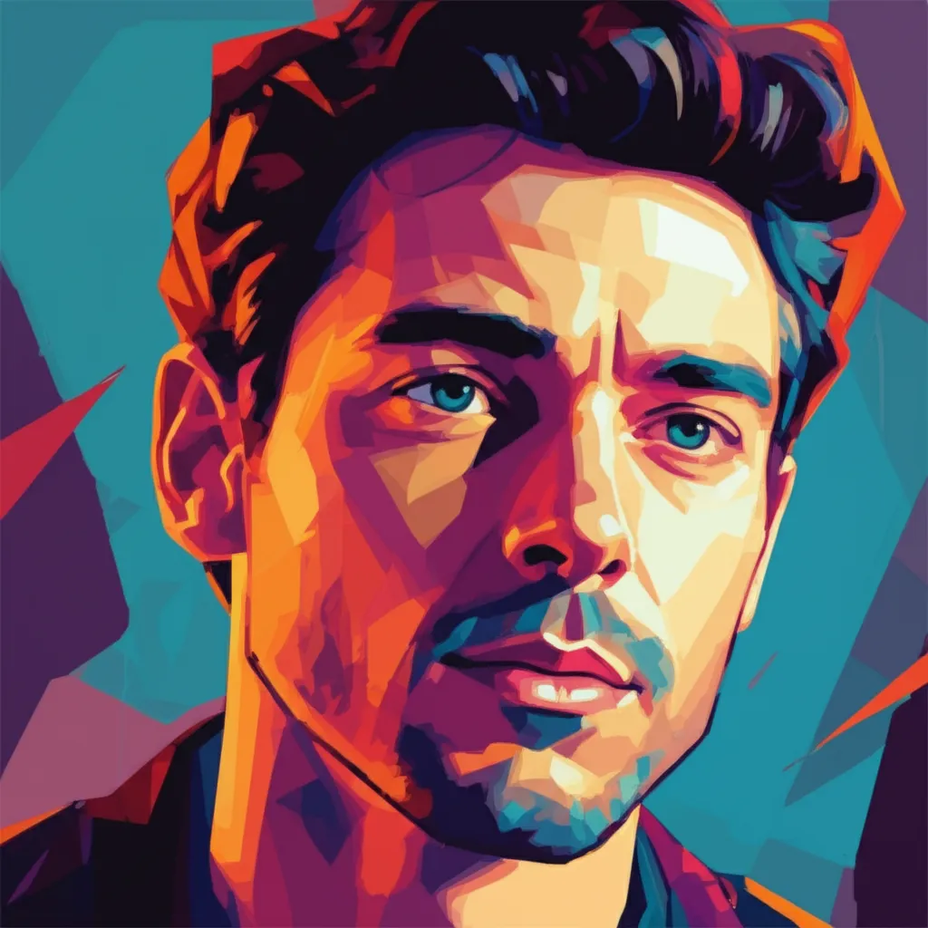 Artistic portrait of Andy Burse