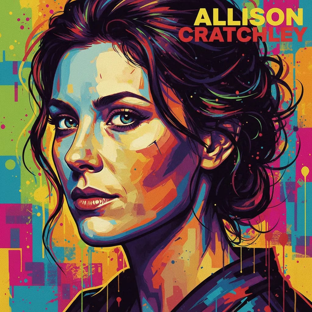 Artistic portrait of Allison Cratchley