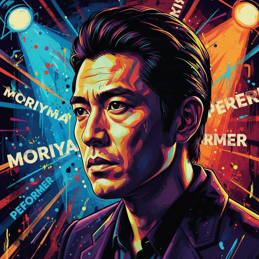 Artistic portrait of Shûichirô Moriyama