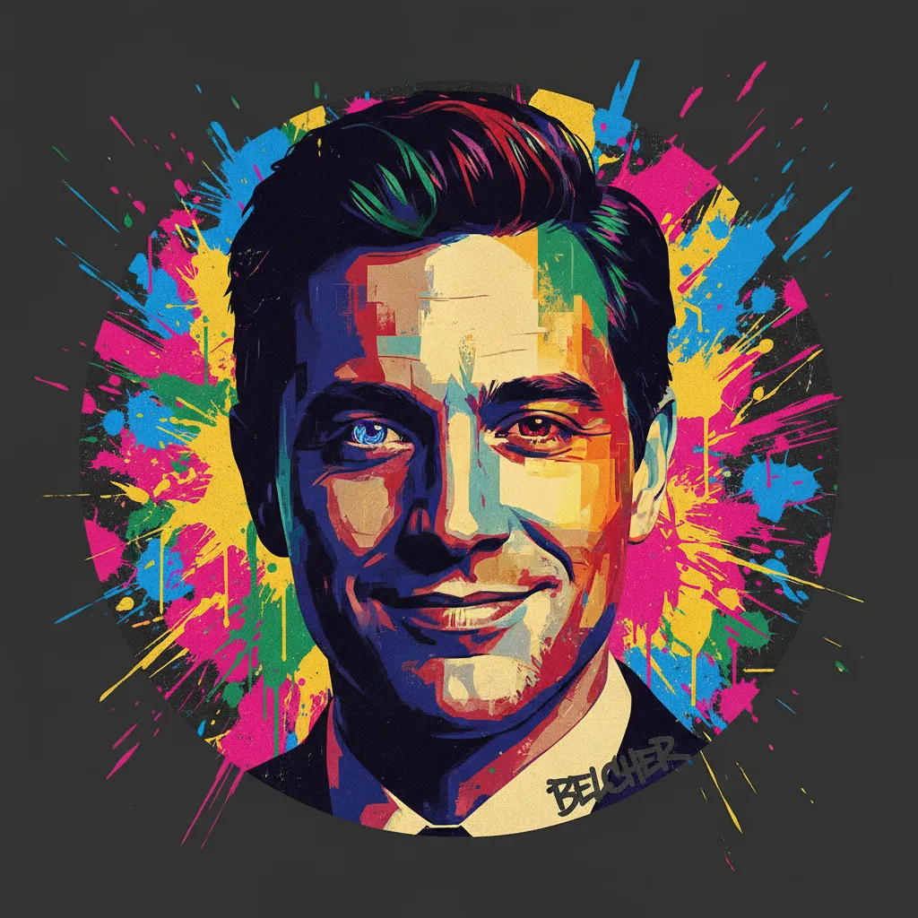 Artistic portrait of Joe Belcher