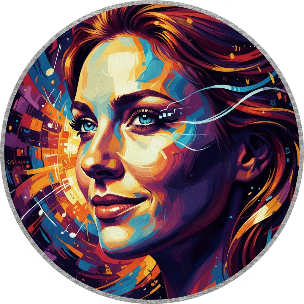 Artistic portrait of Allison Roddan