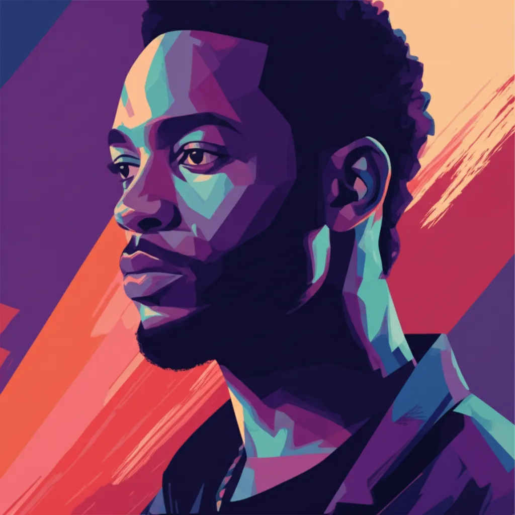 Artistic portrait of Leeon Jones