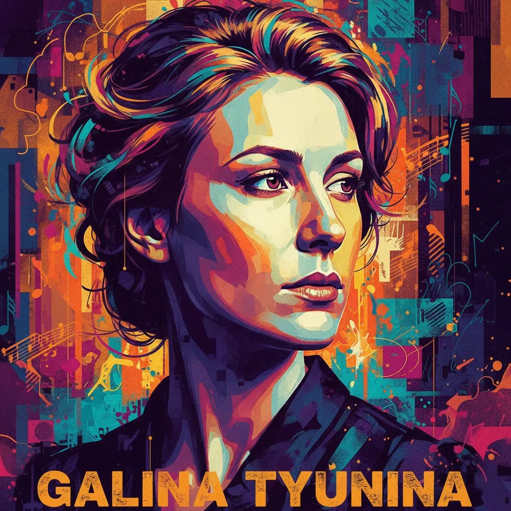 Portrait of Galina Tyunina