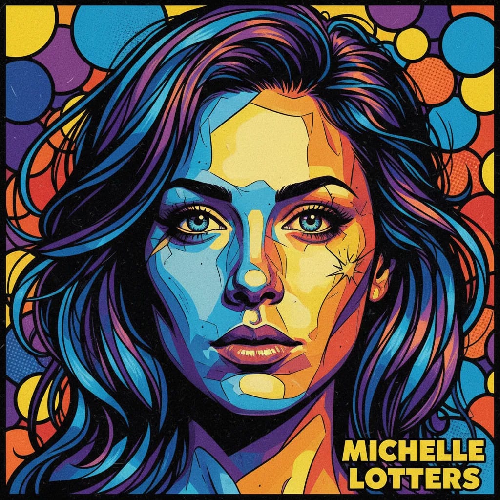 Artistic portrait of Michelle Lotters