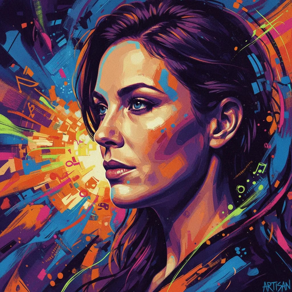 Artistic portrait of Kestie Morassi