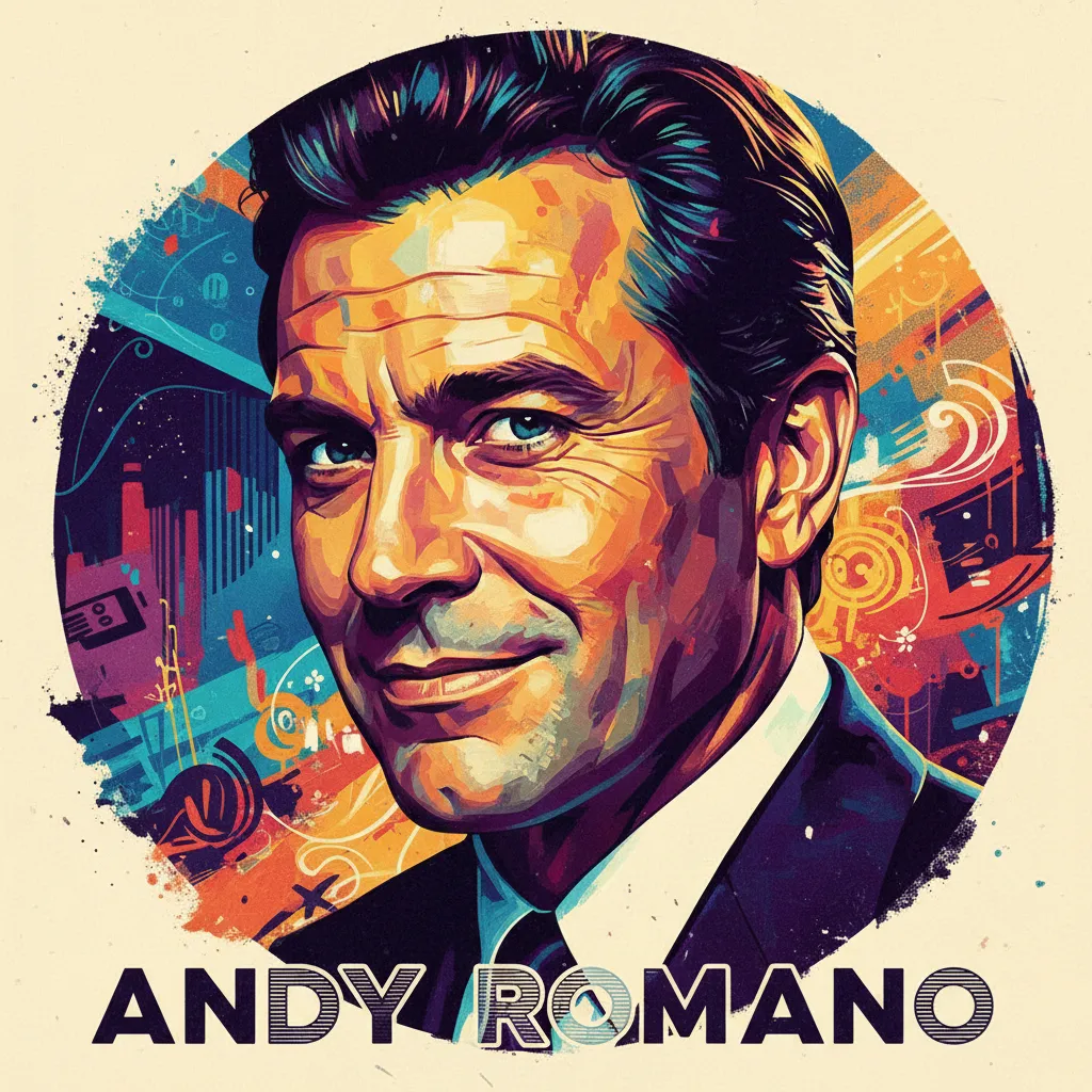 Artistic portrait of Andy Romano