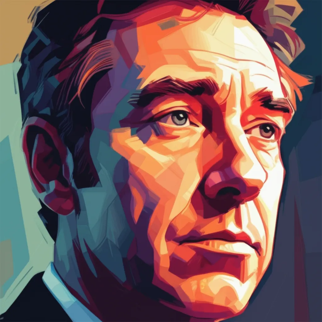 Artistic portrait of Gerry Robert Byrne