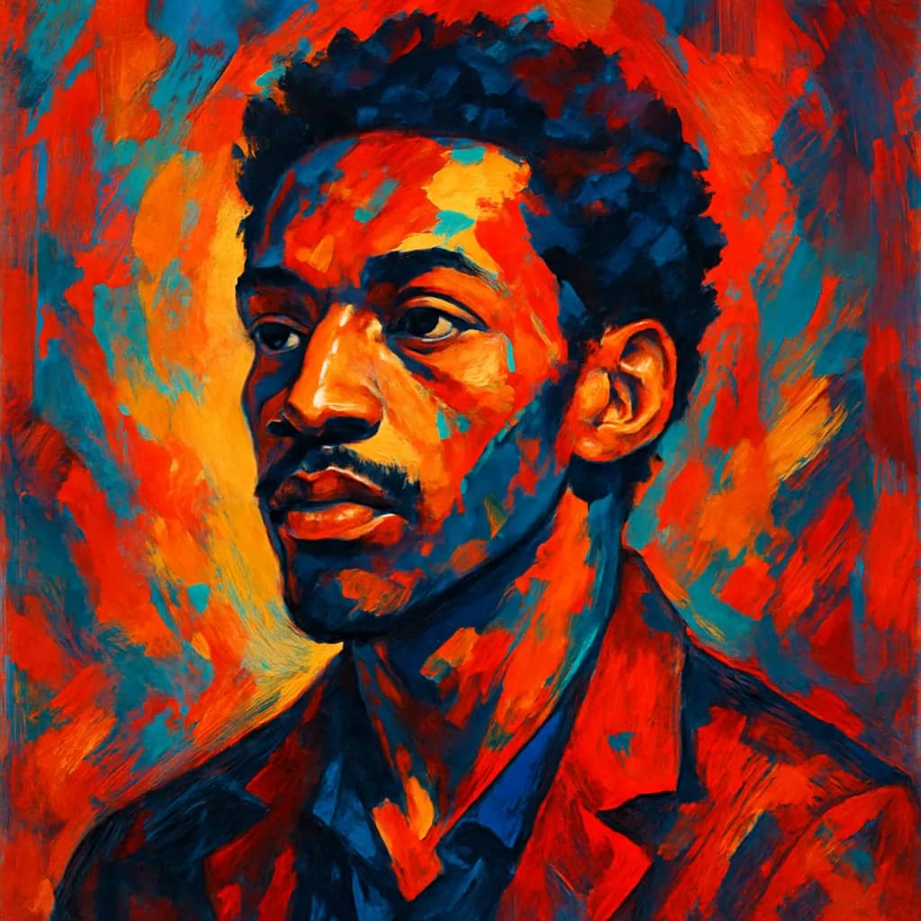 Portrait of Bayron Lebli