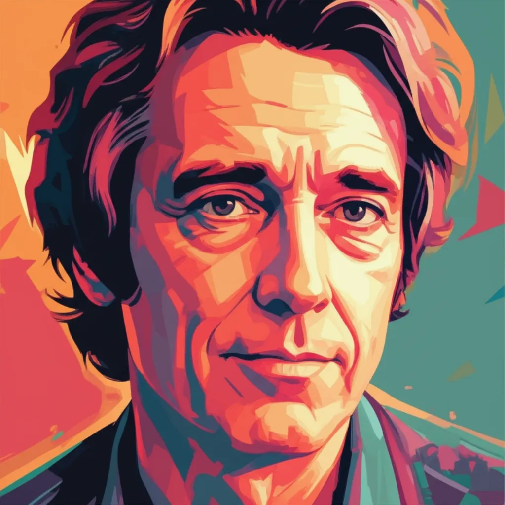 Artistic portrait of Gerrit Graham