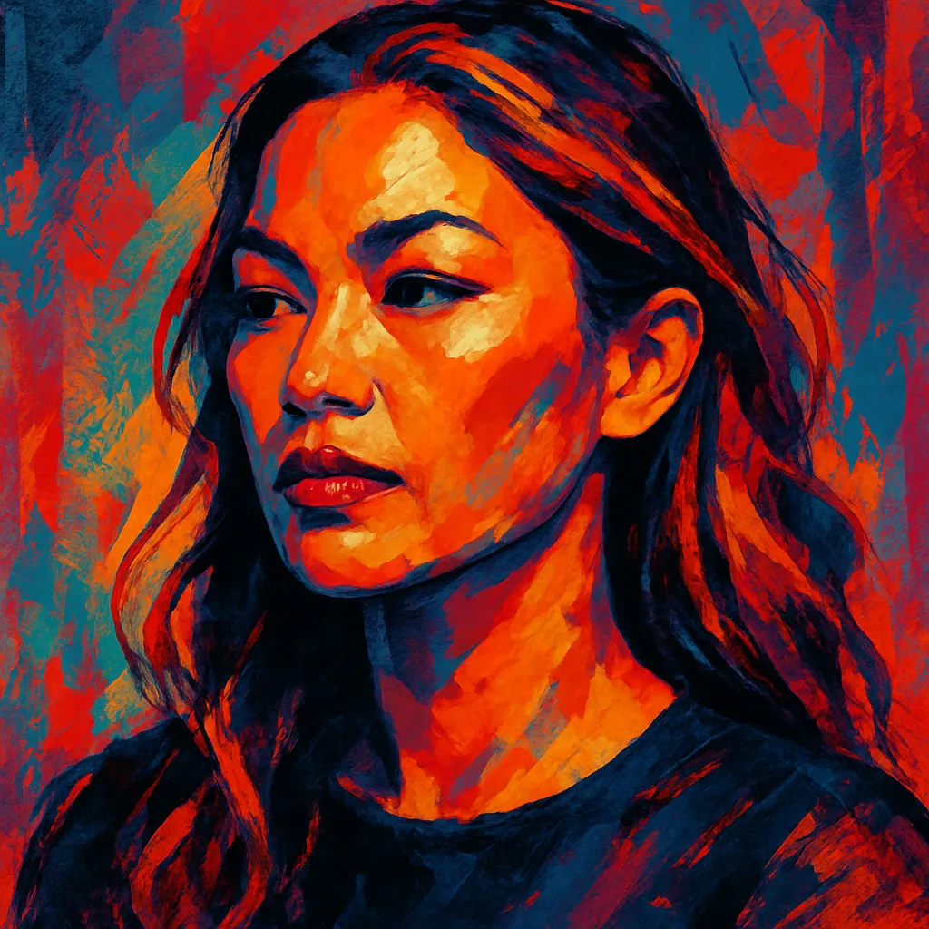 Artistic portrait of Sanoe Lake