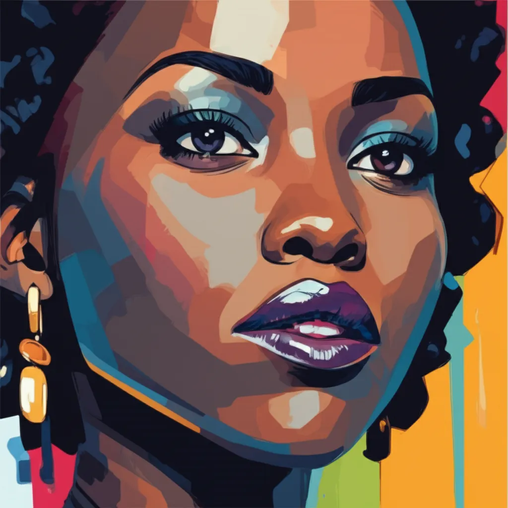 Portrait of Lupita Nyong'o