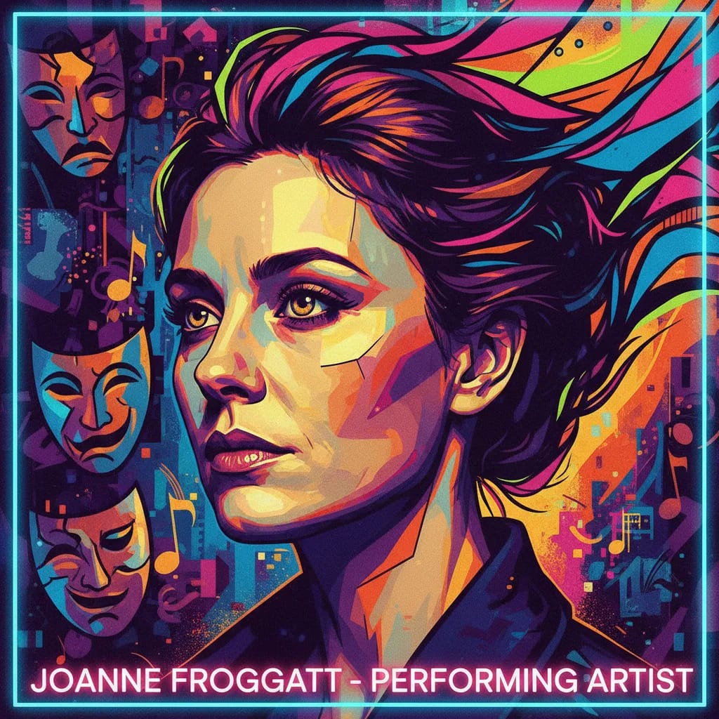 Artistic portrait of Joanne Froggatt
