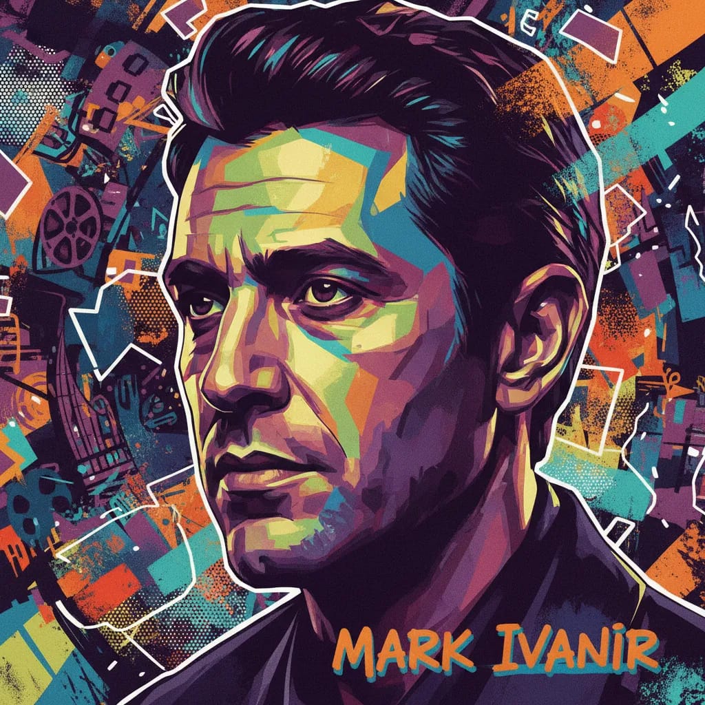 Artistic portrait of Mark Ivanir
