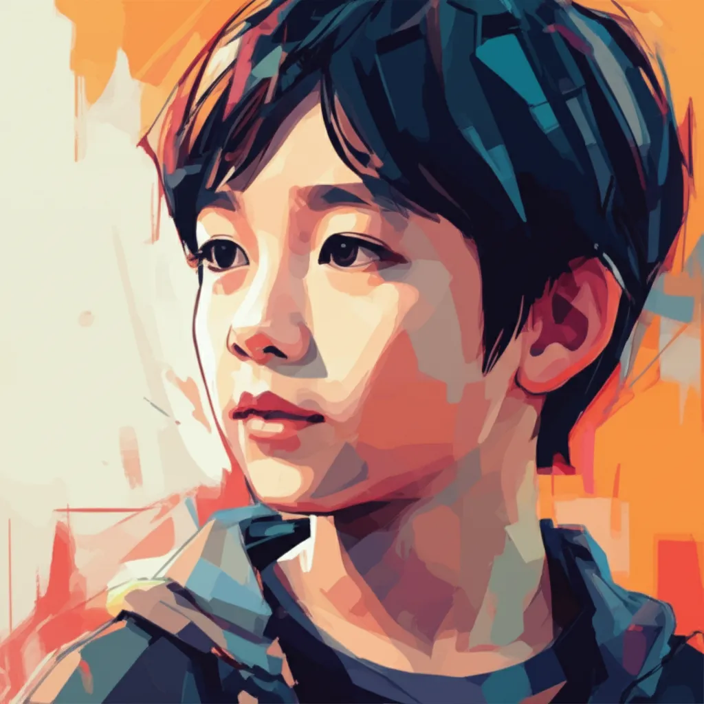 Artistic portrait of Alan Kim