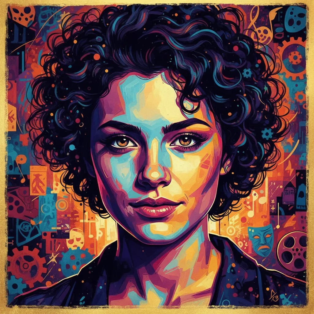 Artistic portrait of Lara Robinson