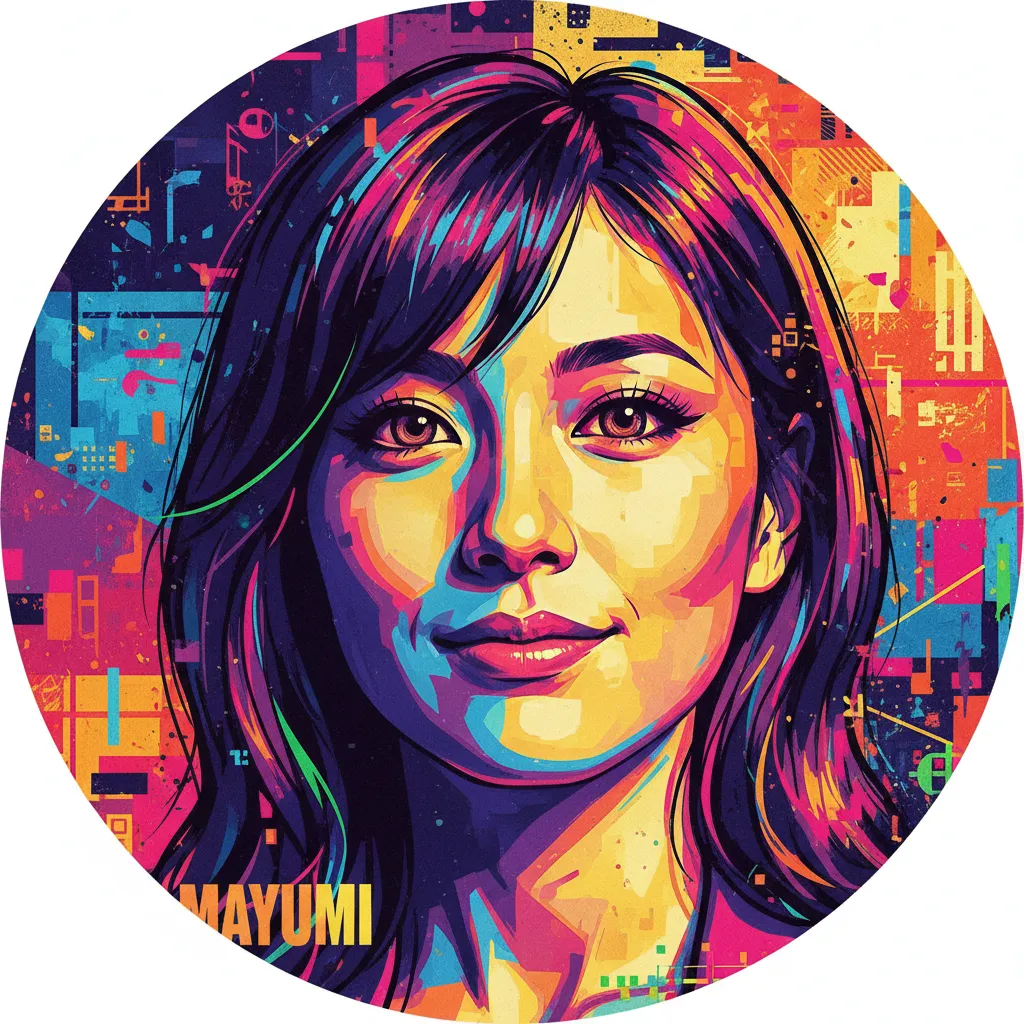 Artistic portrait of Mayumi Izuka