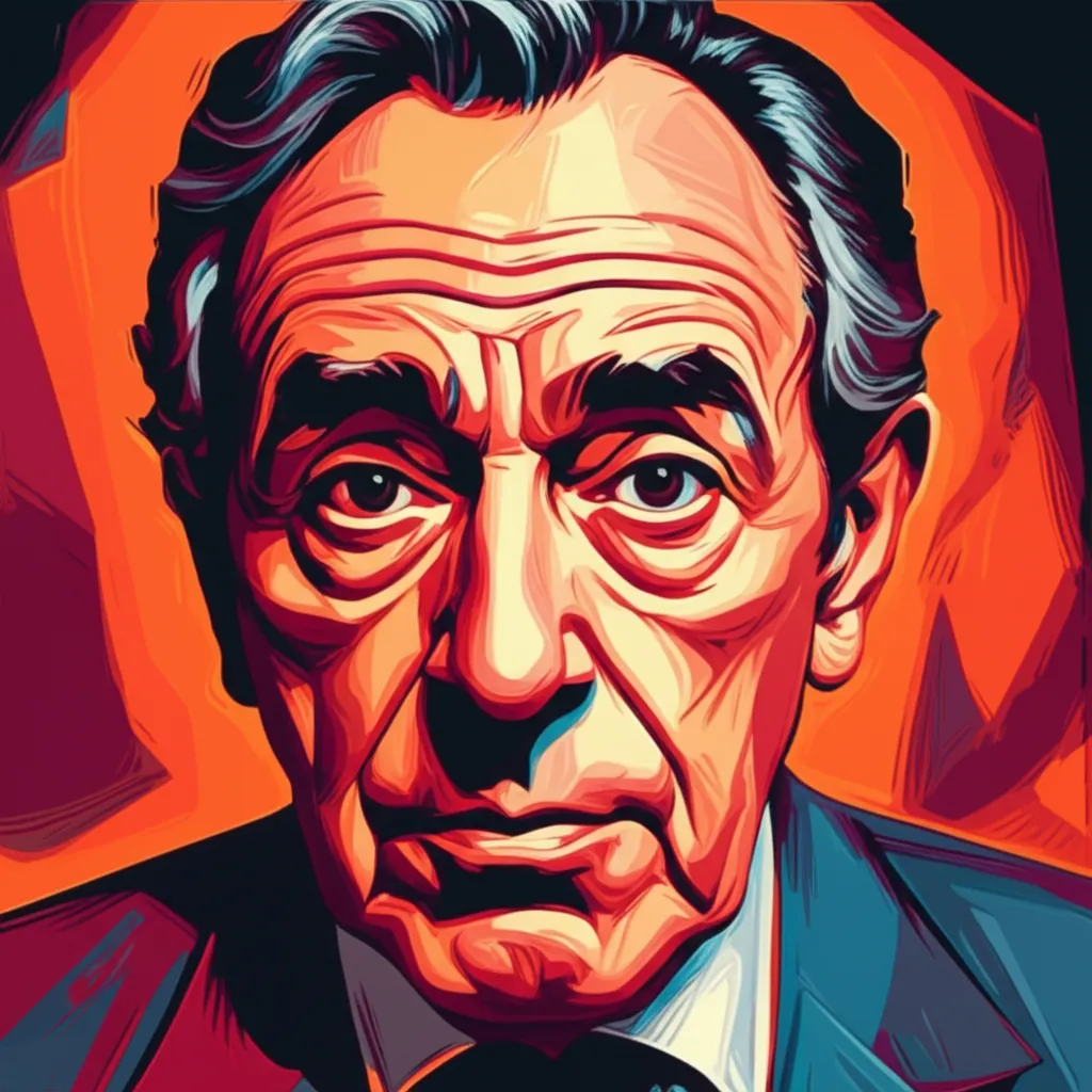 Artistic portrait of Vernon Dobtcheff