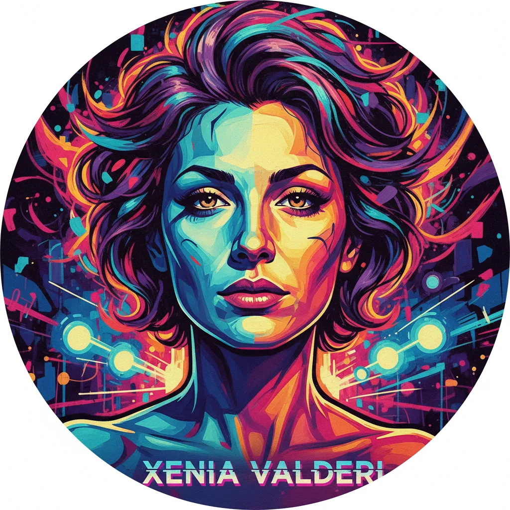 Portrait of Xenia Valderi