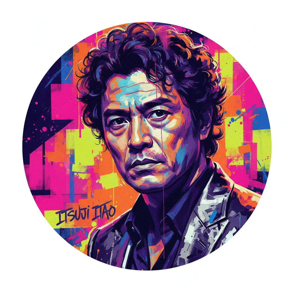 Artistic portrait of Itsuji Itao