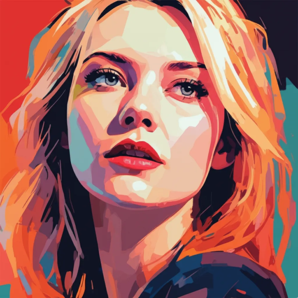 Portrait of Kirsten Dunst