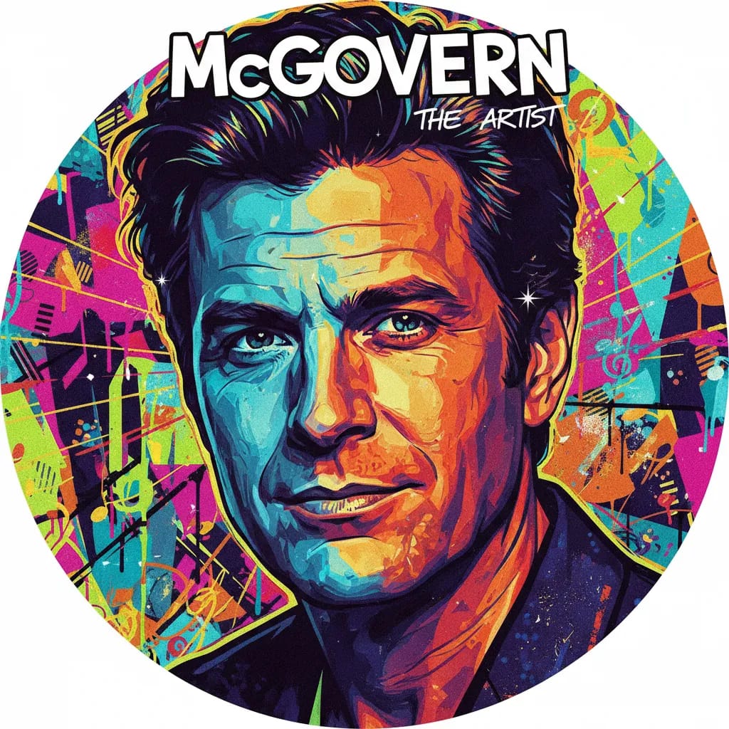 Artistic portrait of Terence McGovern