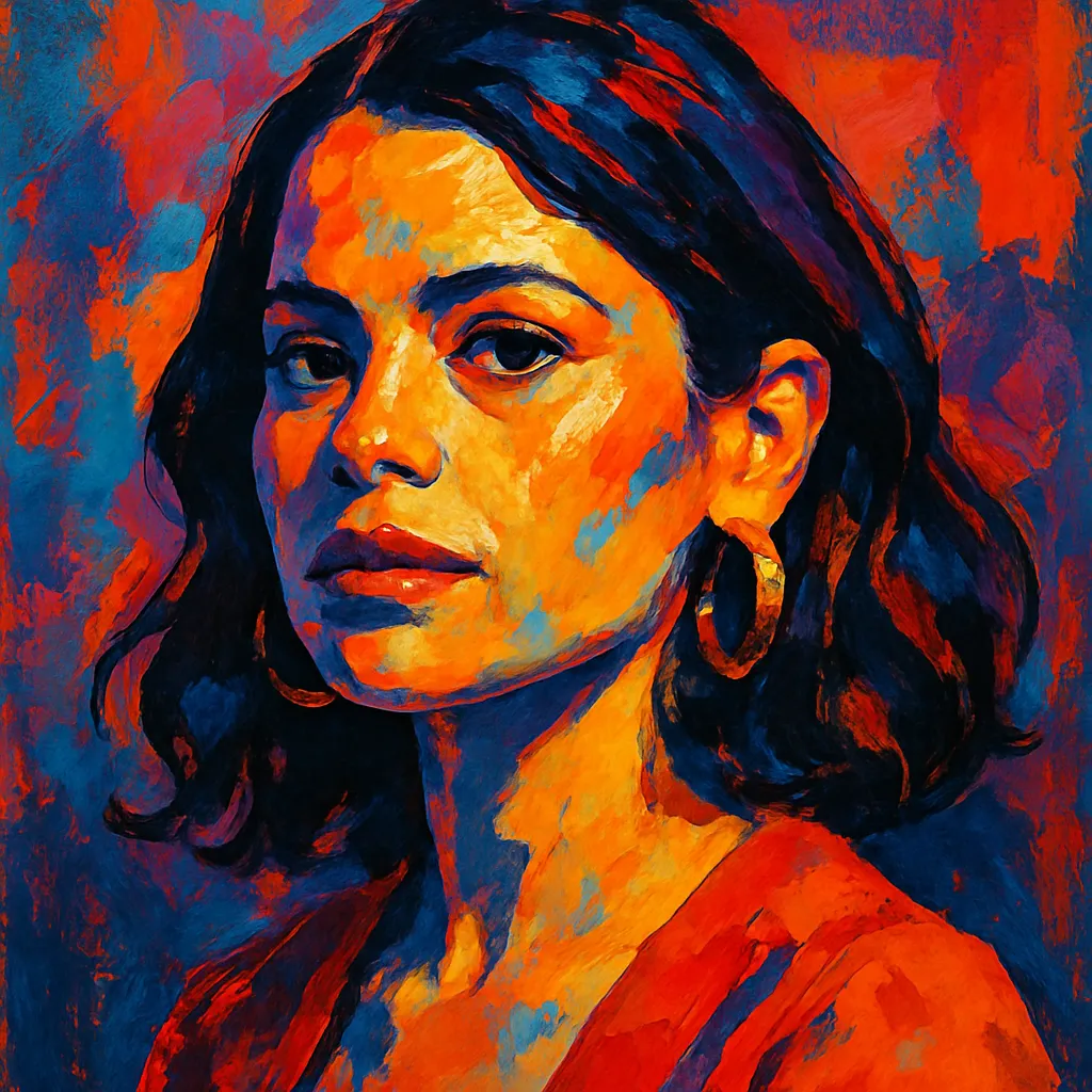 Artistic portrait of Melonie Diaz