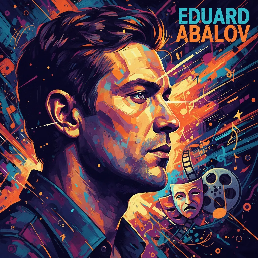 Artistic portrait of Eduard Abalov