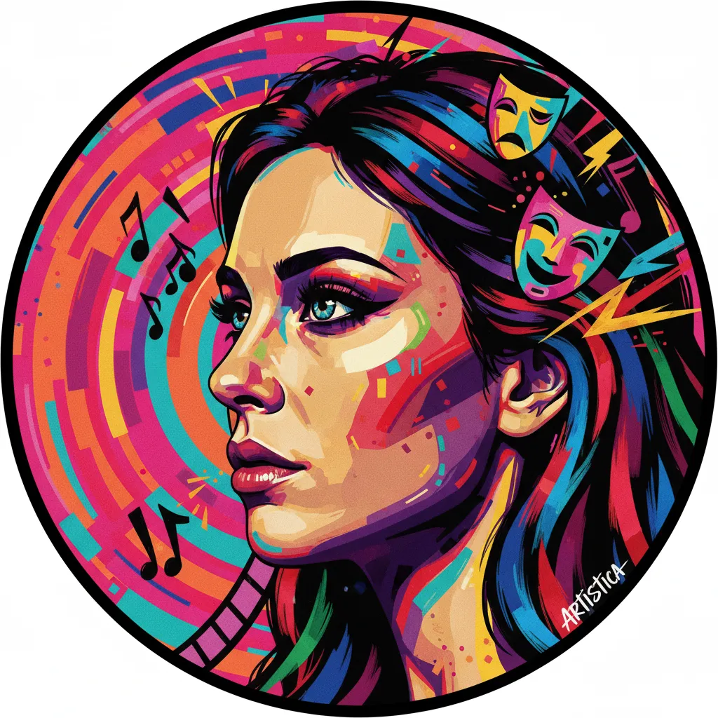 Artistic portrait of Elena Ballesteros