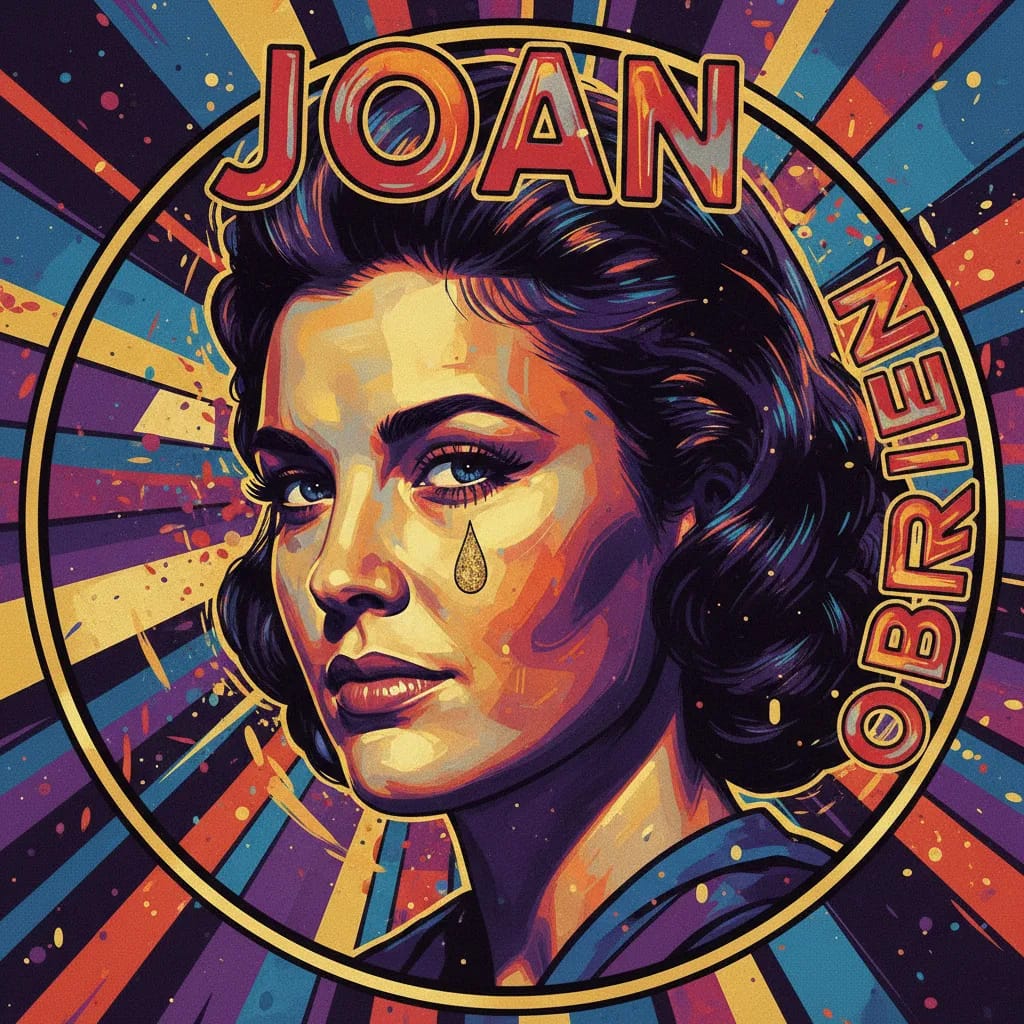 Artistic portrait of Joan O'Brien