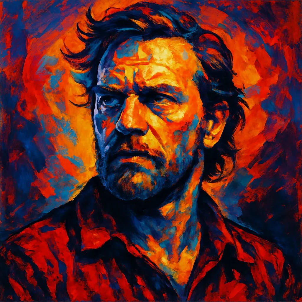 Artistic portrait of Geir Vegar Hoel